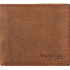 Greenland Nature Herrengeldbörsen Querformat<Montenegro Geldbörse RFID Leder 12 cm braun