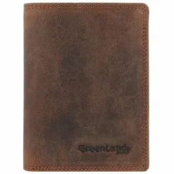 Best Greenland Nature Montenegro Geldbörse RFID Leder 9 cm braun