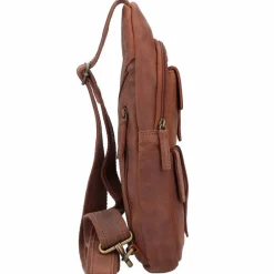 Greenland Nature Umhängetaschen<Montenegro Umhängetasche Leder 36 cm natur