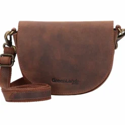 Online Greenland Nature Montenegro Umhängetasche Leder 12 cm braun