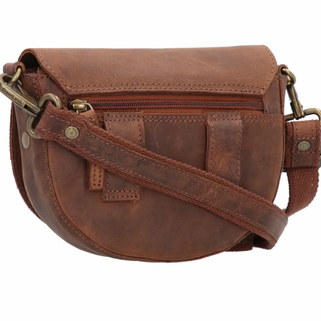 Online Greenland Nature Montenegro Umhängetasche Leder 12 cm braun