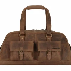 Greenland Nature Montenegro Weekender Reisetasche Leder 60 cm