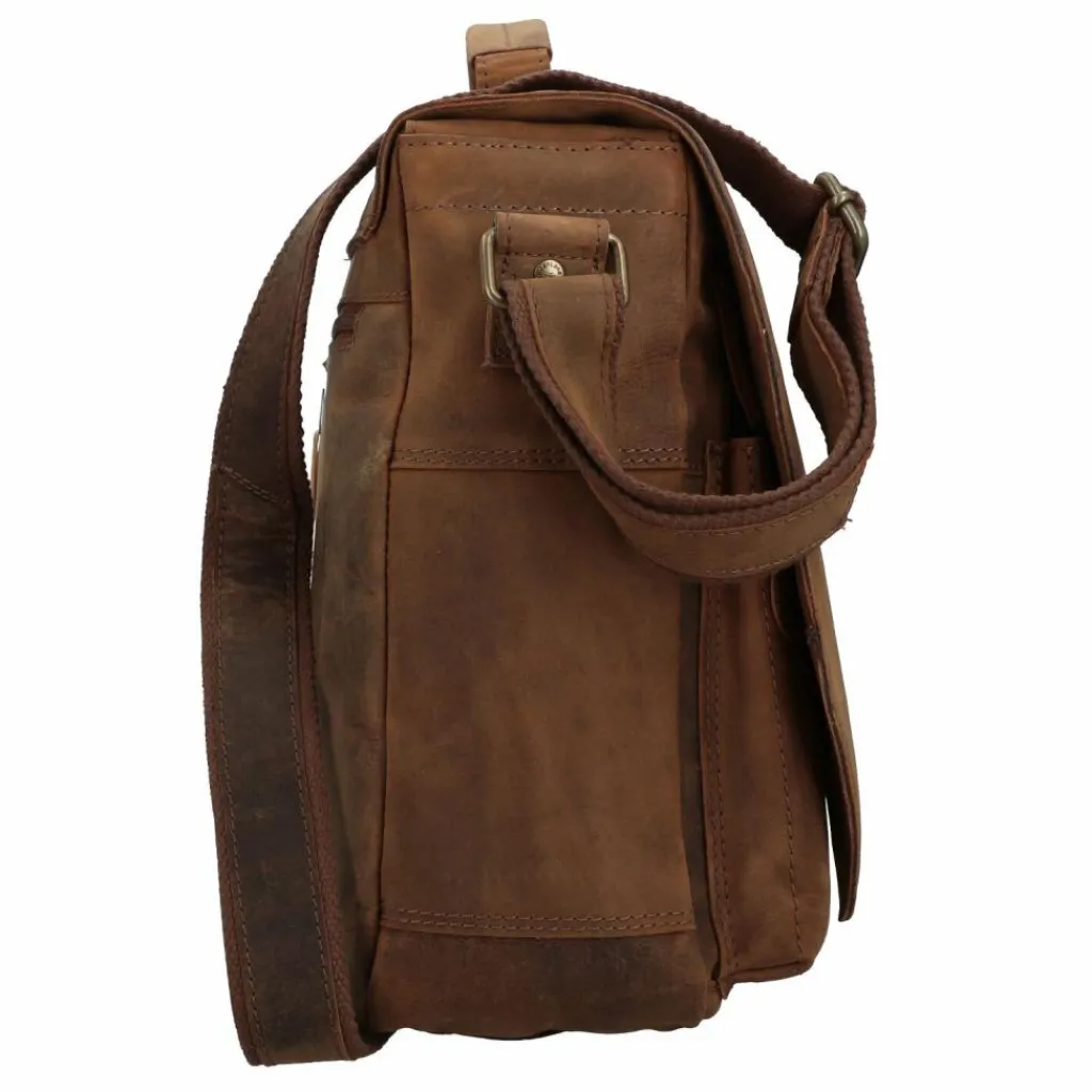 Greenland Nature Aktentaschen<Montenegro Aktentasche Leder 37 cm natur