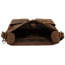 Greenland Nature Aktentaschen<Montenegro Aktentasche Leder 37 cm natur