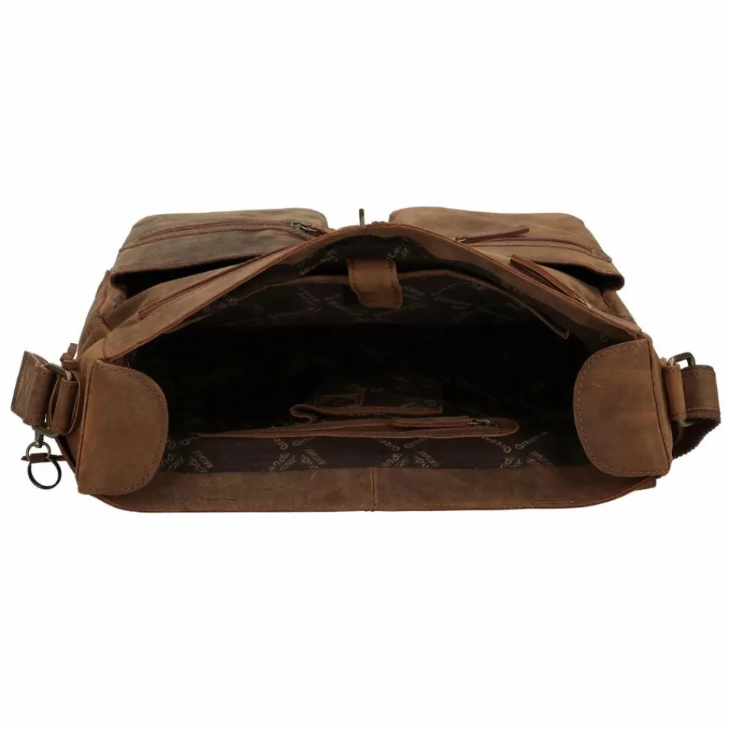 Greenland Nature Aktentaschen<Montenegro Aktentasche Leder 37 cm natur