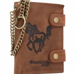 Greenland Nature Herrengeldbörsen Hochformat<Montenegro Geldbörse RFID Leder 9 cm horse