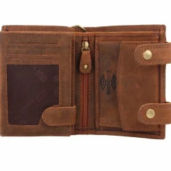 Greenland Nature Herrengeldbörsen Hochformat<Montenegro Geldbörse RFID Leder 9 cm horse