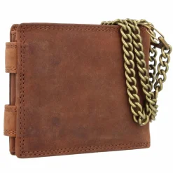 Greenland Nature Herrengeldbörsen Querformat<Montenegro Geldbörse RFID Leder 12 cm tiger