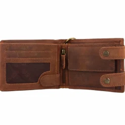 Greenland Nature Herrengeldbörsen Querformat<Montenegro Geldbörse RFID Leder 12 cm tiger