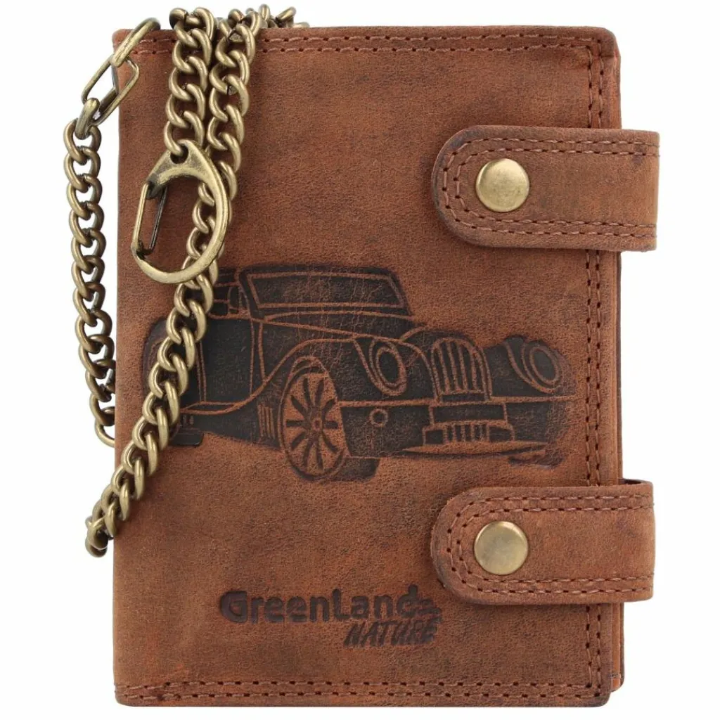 Herren Greenland Nature Montenegro Geldbörse RFID Leder 9 cm