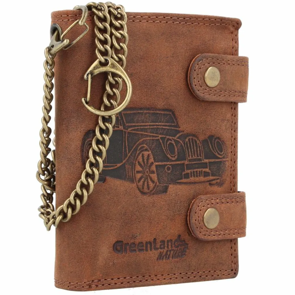 Herren Greenland Nature Montenegro Geldbörse RFID Leder 9 cm