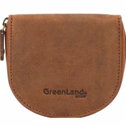 Clearance Greenland Nature Montenegro Münzbörse RFID Leder 10 cm natur
