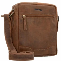 Outlet Greenland Nature Montenegro Umhängetasche Leder 21 cm natur