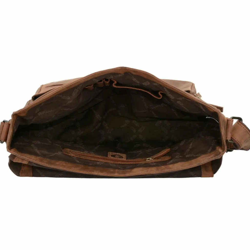Greenland Nature Messenger Bags<Montenegro Messenger Leder 40 cm natur
