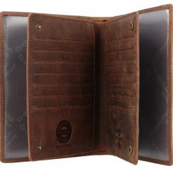 Greenland Nature Ausweisetuis<Montenegro Reisepassetui RFID Leder 12 cm braun