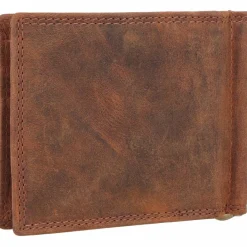 Greenland Nature Herrengeldbörsen Querformat<Montenegro Geldbörse RFID Leder 12 cm braun