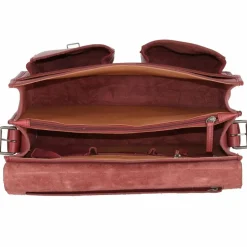 Best Greenland Nature Nature Aktentasche Leder 39 cm bordeaux