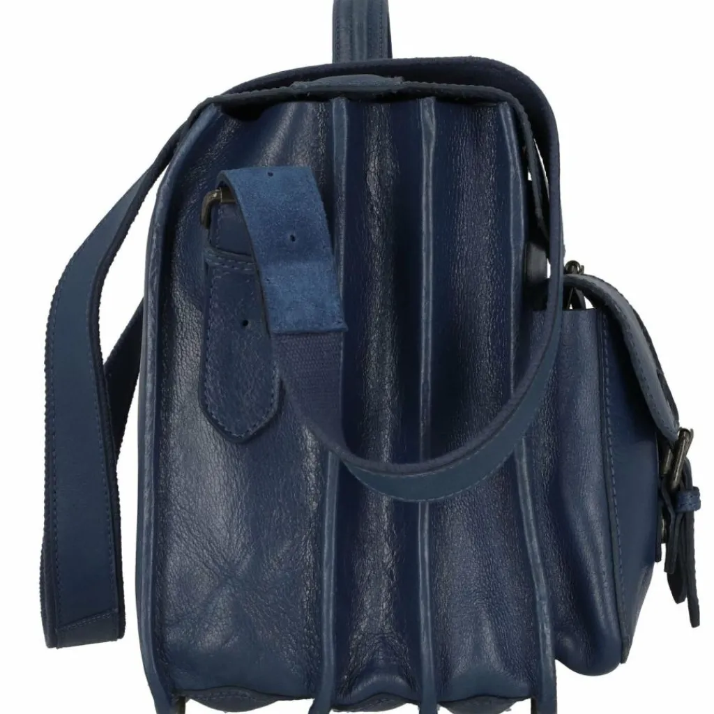 Greenland Nature Aktentaschen<Nature Aktentasche Leder 40 cm navy
