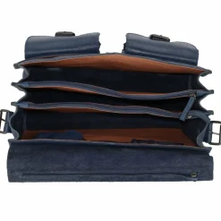 Greenland Nature Aktentaschen<Nature Aktentasche Leder 40 cm navy