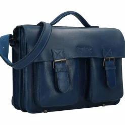 Greenland Nature Nature Aktentasche Leder 40 cm