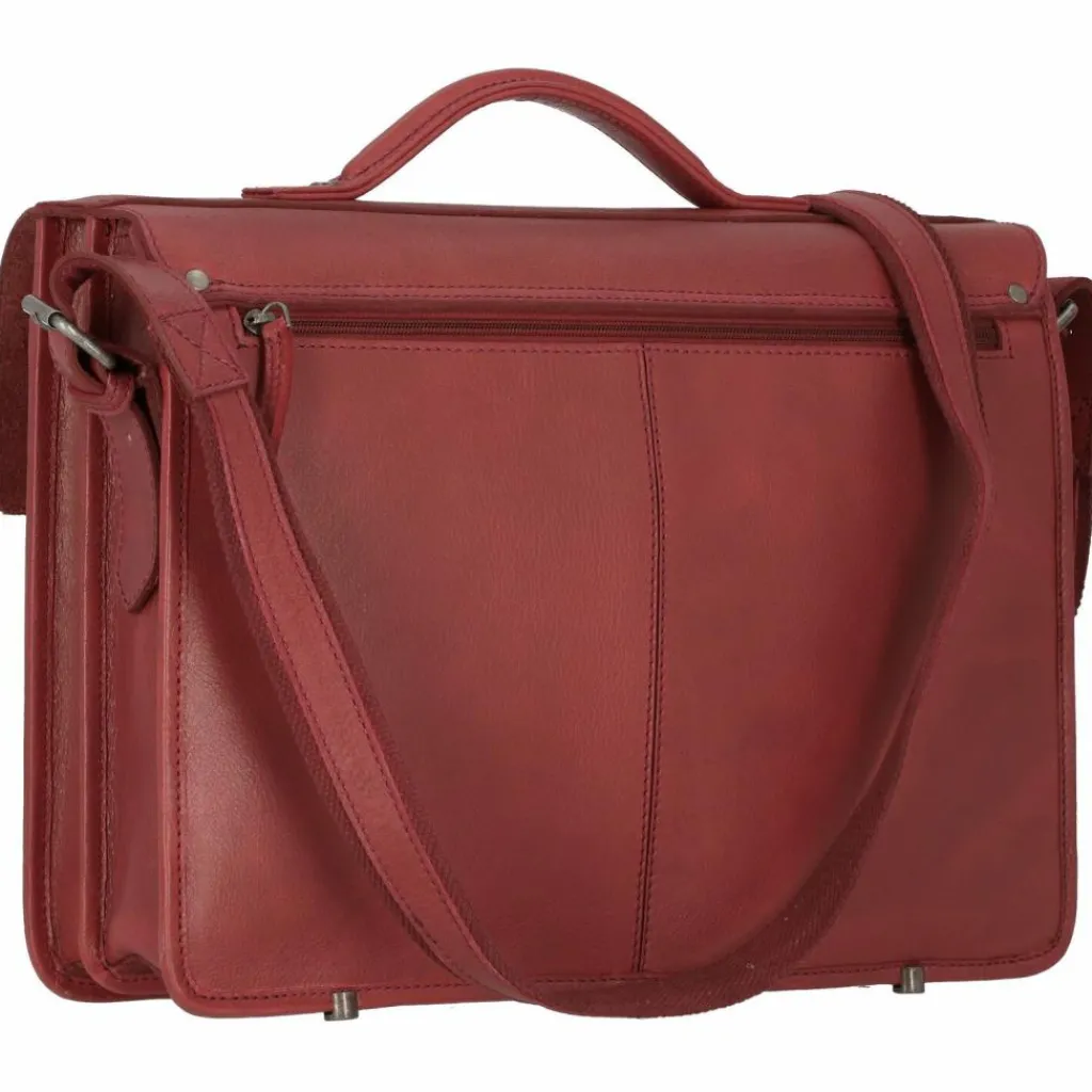 Greenland Nature Aktentaschen<Nature Aktentasche Leder 40 cm bordeaux