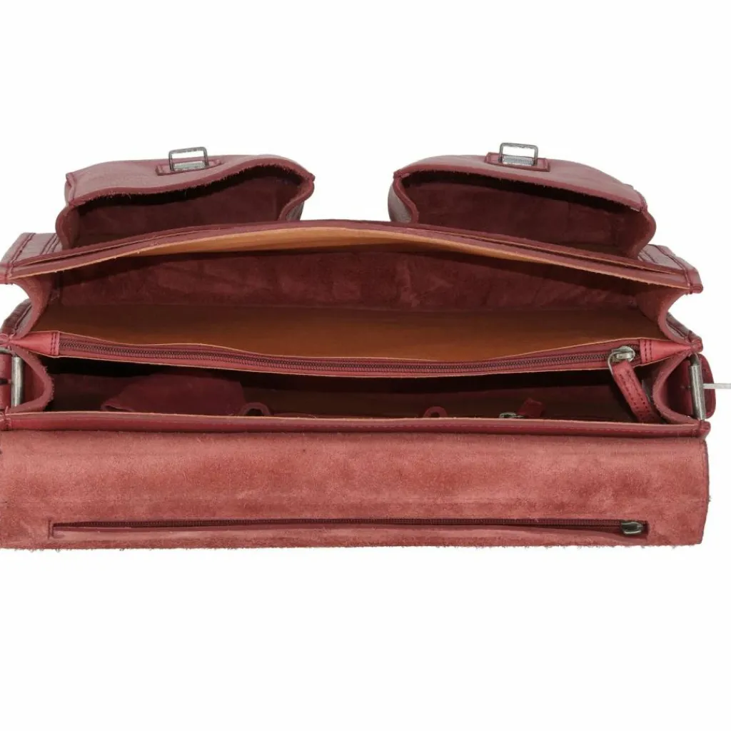 Greenland Nature Aktentaschen<Nature Aktentasche Leder 40 cm bordeaux
