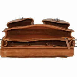 Greenland Nature Aktentaschen<Nature Aktentasche Leder 40 cm cognac