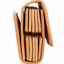 Greenland Nature Visitenkartenetuis<Nature Kreditkartenetui RFID Leder 10 cm braun