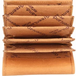 Greenland Nature Visitenkartenetuis<Nature Kreditkartenetui RFID Leder 10 cm braun