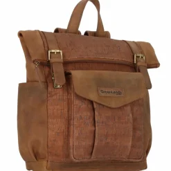 Greenland Nature Nature Rucksack Leder 38 cm Laptopfach