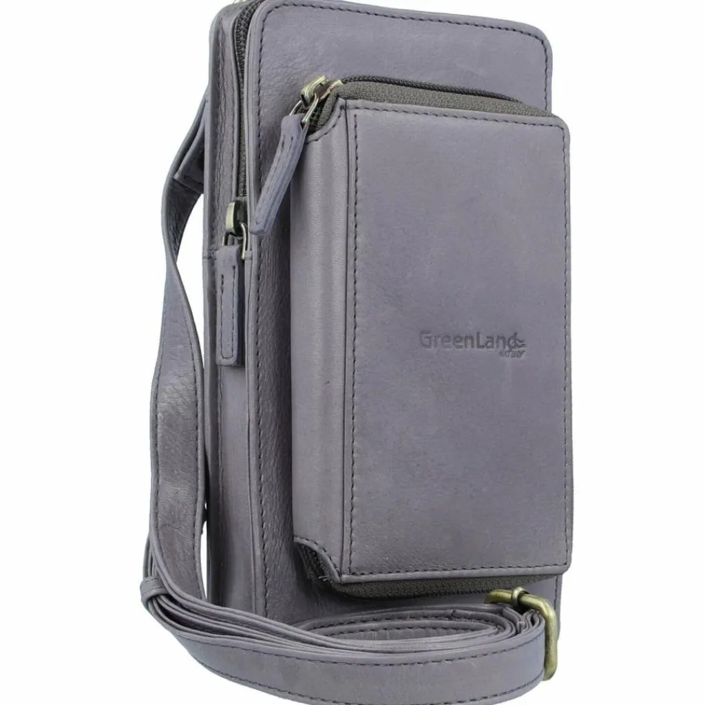 Greenland Nature Nature Soft Handytasche Geldbörse Leder 11 cm
