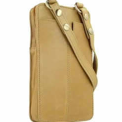 Greenland Nature Nature Soft Handytasche Geldbörse Leder 11 cm safran