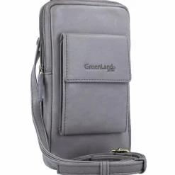 Greenland Nature Handytaschen<Nature Soft Handytasche Leder 11 cm grani
