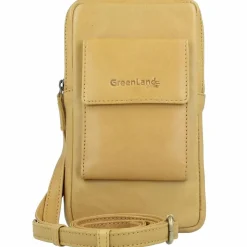 Best Greenland Nature Nature Soft Handytasche Leder 11 cm safran