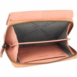 Greenland Nature Damengeldbörsen Querformat<Nature Soft Geldbörse RFID Leder 13 cm flamingo