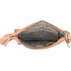 Best Greenland Nature Nature Umhängetasche Leder 28 cm flamingo