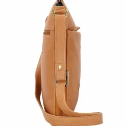 Best Greenland Nature Nature Umhängetasche Leder 28 cm mandarine