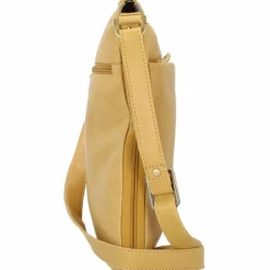 Hot Greenland Nature Nature Umhängetasche Leder 28 cm safran