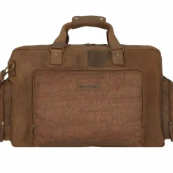 Greenland Nature Weekender|Reisetaschen Ohne Rollen<Nature Weekender Reisetasche Leder 50 cm Laptopfach cork