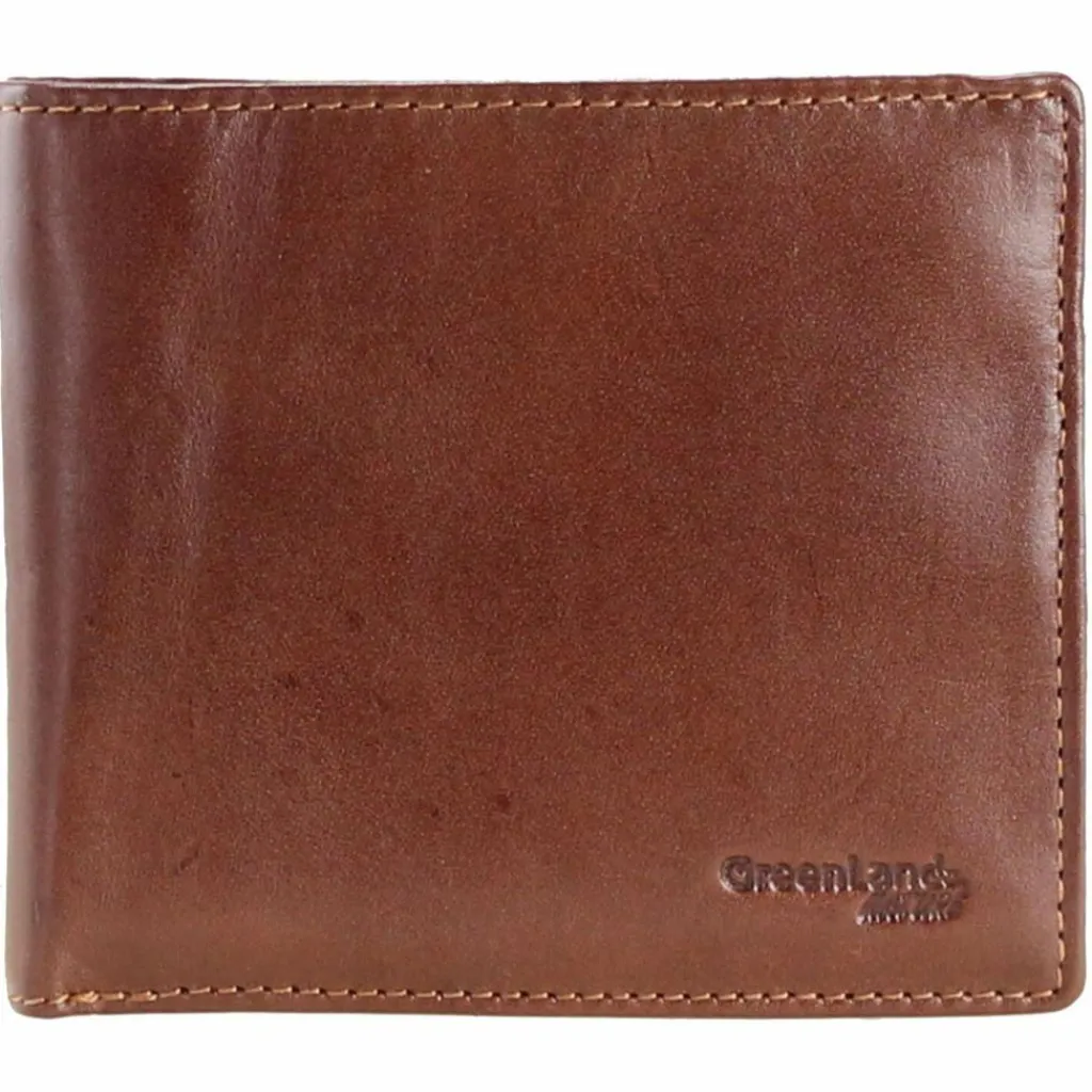 Herren Greenland Nature Rubin Geldbörse Leder 12,5 cm