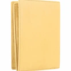 Discount Greenland Nature Soft Colour Reisepassetui RFID Leder 12 cm safran