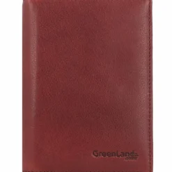 Greenland Nature Ausweisetuis<Soft Colour Reisepassetui RFID Leder 12 cm bordeaux