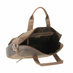 Greenland Nature Aktentaschen<Aktentasche Leder 39 cm stone