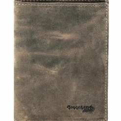 Greenland Nature Herrengeldbörsen Hochformat<Geldbörse I Leder 9,5 cm stone