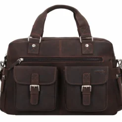 Greenland Nature Aktentaschen<Westcoast Aktentasche Leder 43 cm dunkelbraun