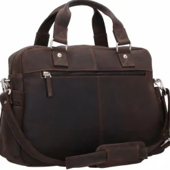 Greenland Nature Aktentaschen<Westcoast Aktentasche Leder 43 cm dunkelbraun