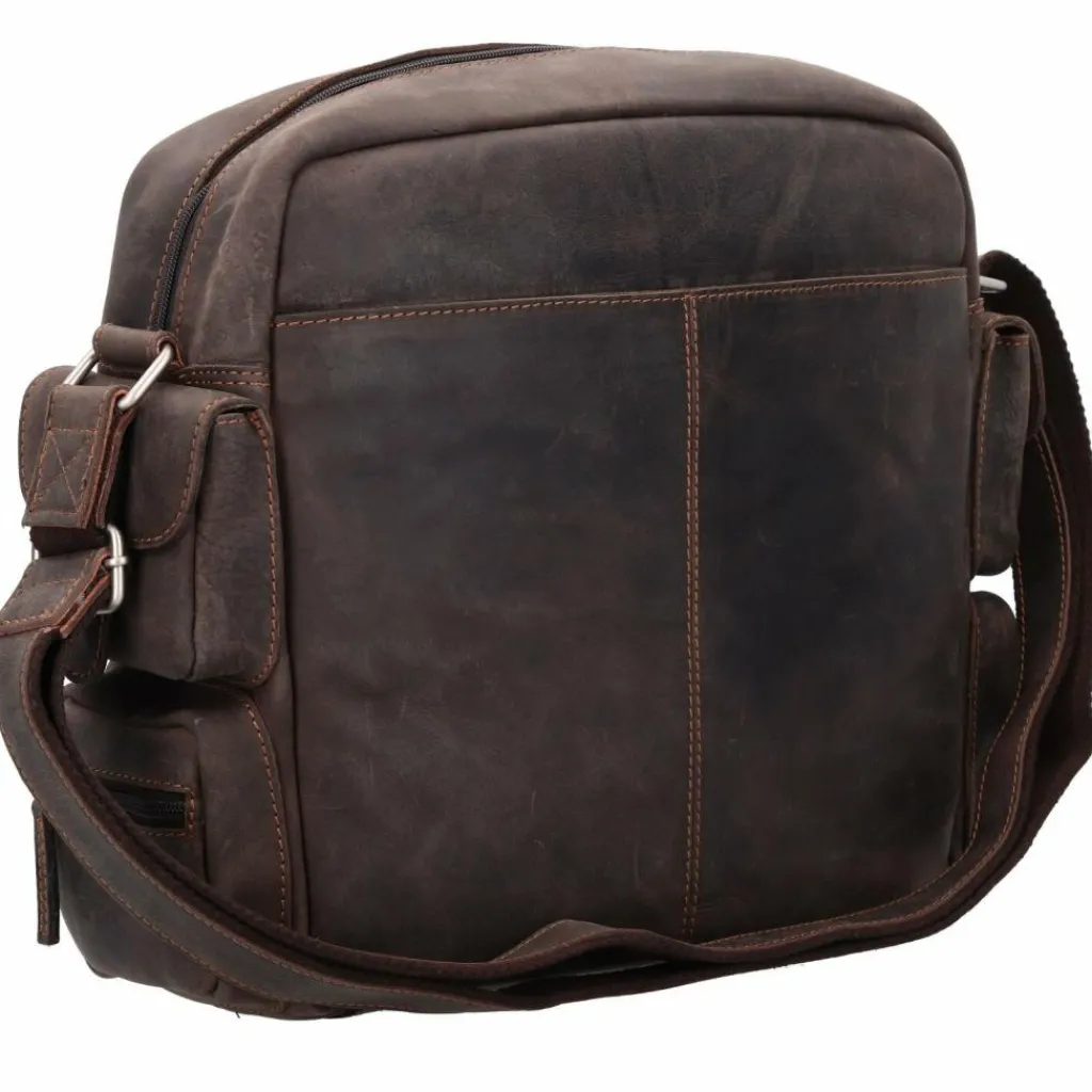 Online Greenland Nature Westcoast Umhängetasche Leder 29 cm Sattel