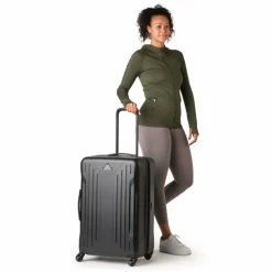 Sale Gregory Quadro Pro 28 4 Rollen Trolley 71 cm mit Dehnfalte optic black