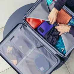 Sale Gregory Quadro Pro 28 4 Rollen Trolley 71 cm mit Dehnfalte optic black