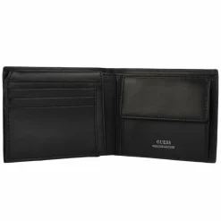 Herren Guess Barcellona Geldbörse RFID Schutz Leder 12 cm